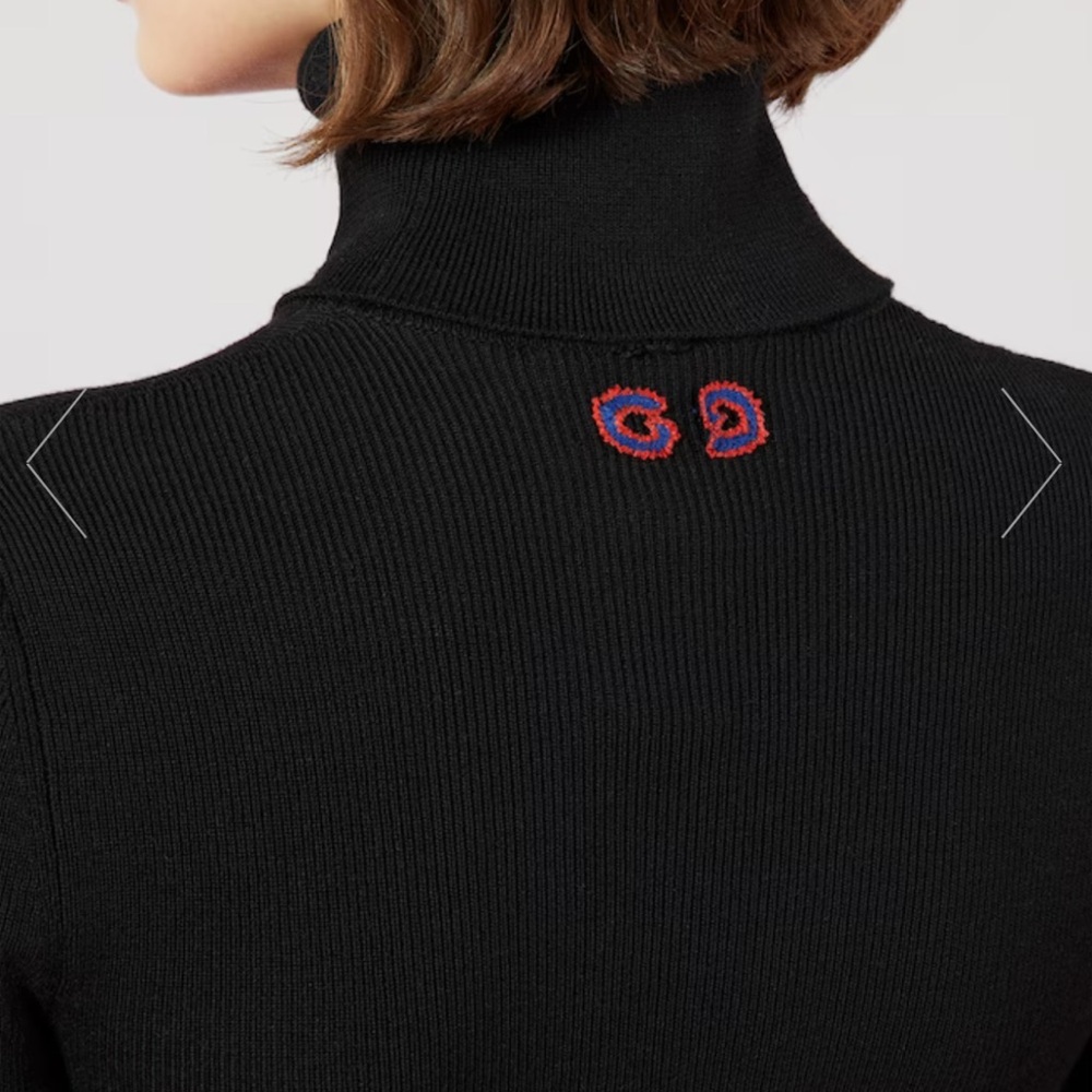Gucci Fine Rib Knit Wool Turtleneck - Picture 4 of 10